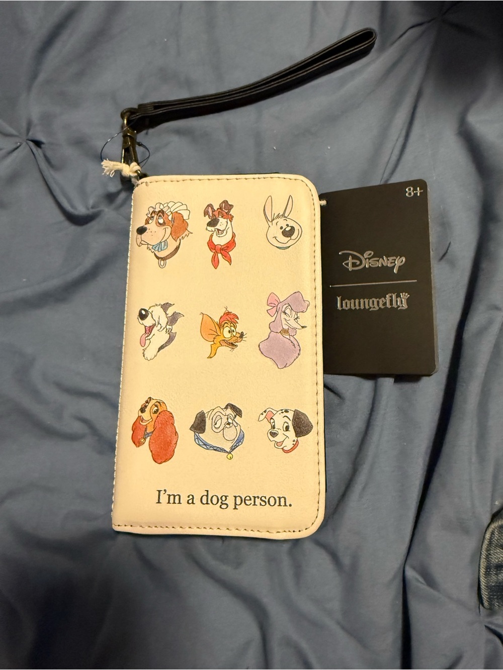Loungefly Disney Dogs “I'm a Dog Person" Wristlet Wallet